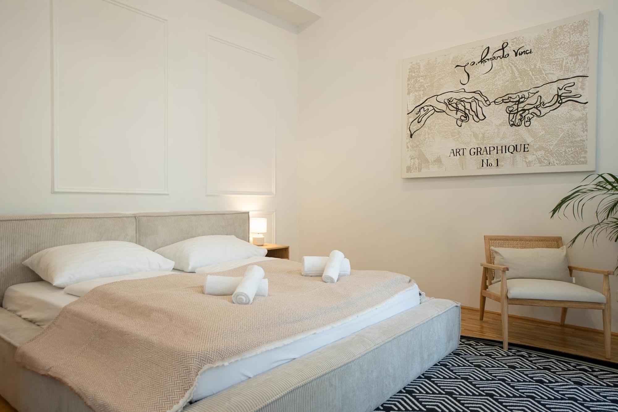 Vibrant 107 M2 Flat In The City Center Bécs Kültér fotó