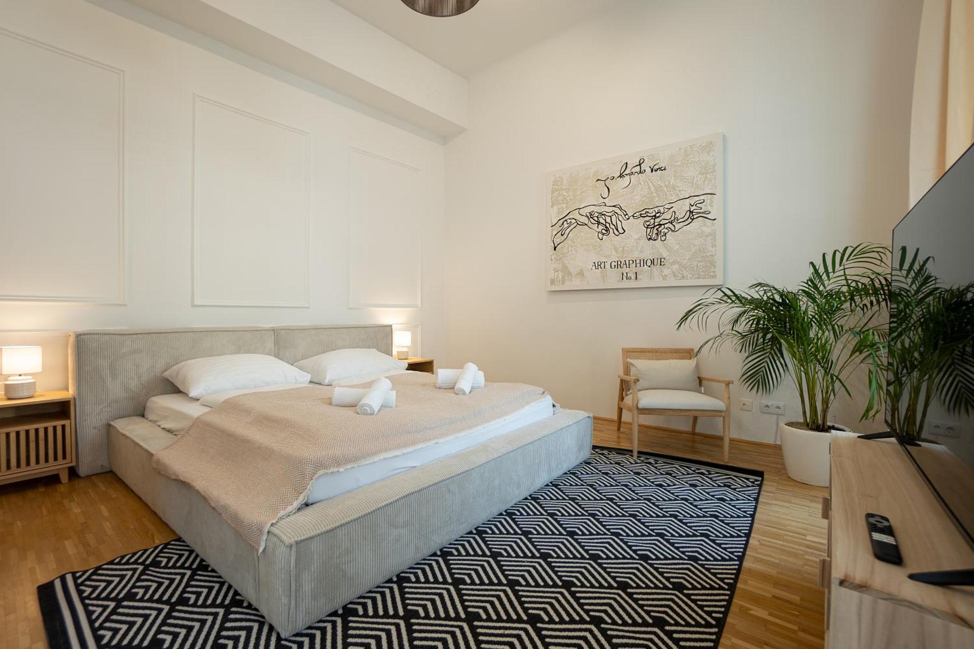 Vibrant 107 M2 Flat In The City Center Bécs Kültér fotó